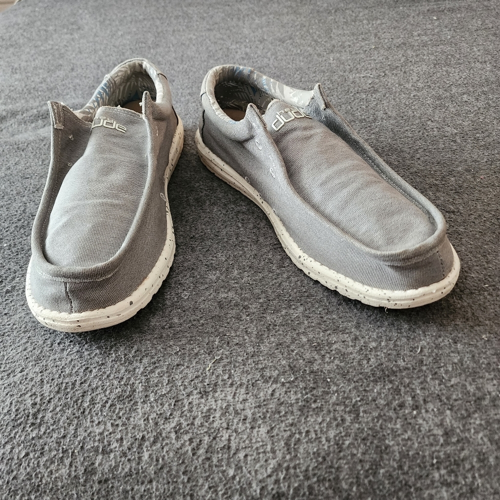 HEY DUDE | Men's | Grey | Size 13 Shoes